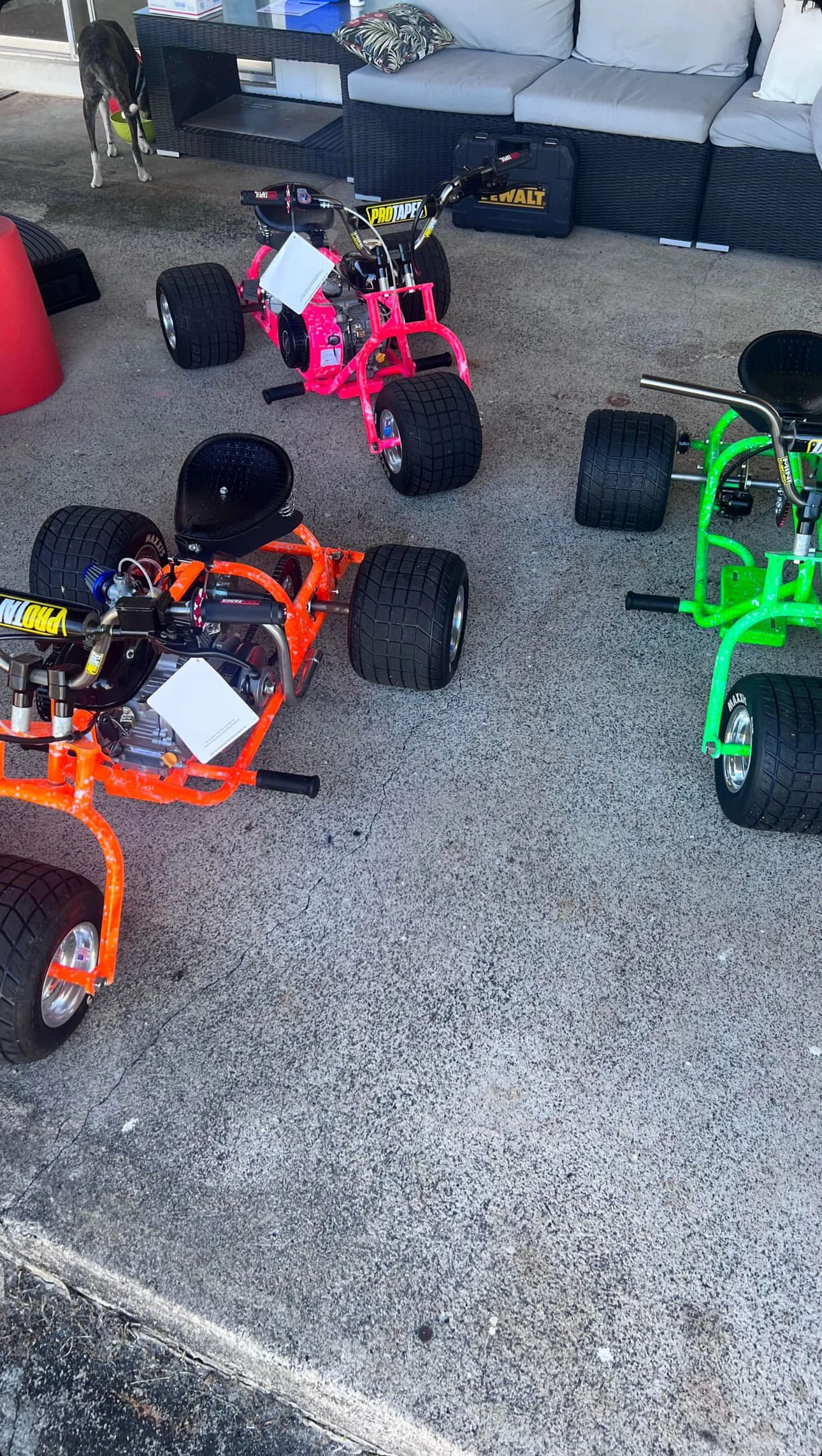 3 MULTY COLOR TRIKES
