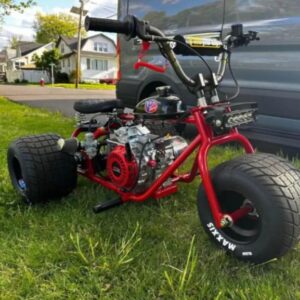 Astatic Black and Red Mini Trike