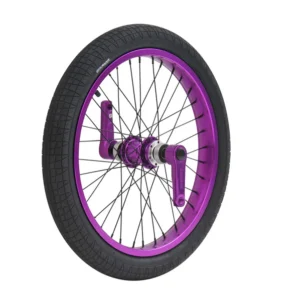 Front Wheel Set- Anodised Purple