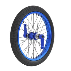 Front Wheel Set- Anodised Blue